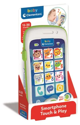 Zdjęcie produktu dla Clementoni BABY Smartfon dotykowy dla dzieci 17946