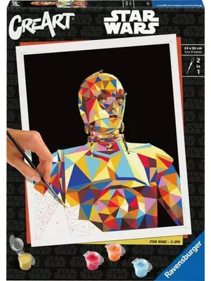 Obrázok produktu pre Ravensburger 23894, Obrazy v balení, Chlapec / dievča, Súprava farieb s číslami