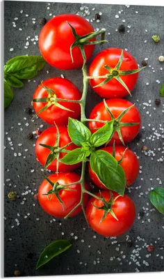 Produktbild von Glasschneidebrett 30x52 Tomaten