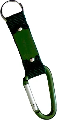 Produktbild von Schlüsselanhänger / mit Karabinerhaken / Farbe: dunkelgrün
