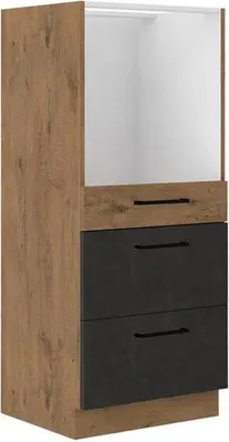Immagine prodotto di Mobile cucina per forno da incasso 60 cm ZHILAN 2 - rovere lancelot / matera
