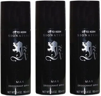 Produktbild von 3 x OTTO KERN SIGNATURE MAN je Deo Spray 150 ml (450 ml)