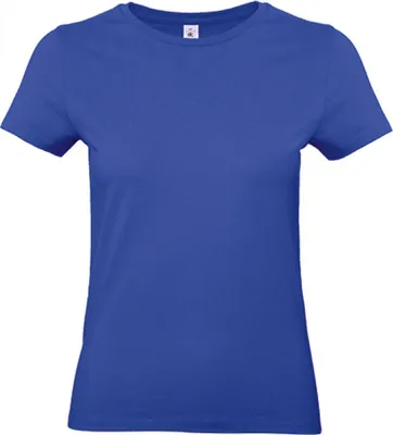 Produktbild von B&C TW04T | Damen T-Shirt / 100 E190 - Farbe: Cobalt Blue - Größe: XS