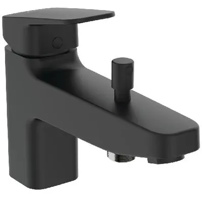 Produktbild von Ideal Standard Badearmatur für Wannenrand Ceraplan, Ausladung 153mm BD257XG Schwarz (Silk Black)