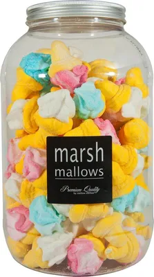 Produktbild von Mellow Marshmallows Eishörnchen bunt 80 Stk. in der Retrodose