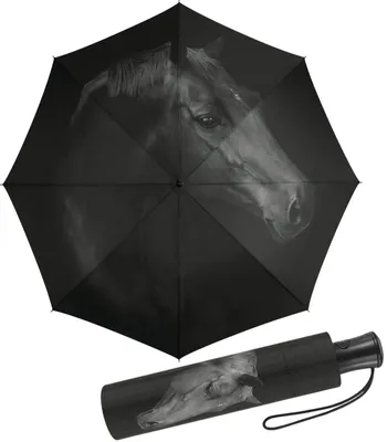 Productafbeelding van Automatische paraplu met paardendesign