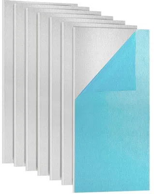 Obrázek produktu pro Hliníkové laserové desky 10 x 5 cm, tloušťka 3 mm, s ochrannou fólií