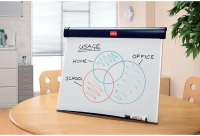 Produktbild von Nobo BARRACUDA DESKTOP EASEL, Stahl, Blau, Weiß, China, 6,93 kg, 750 mm, 655 mm