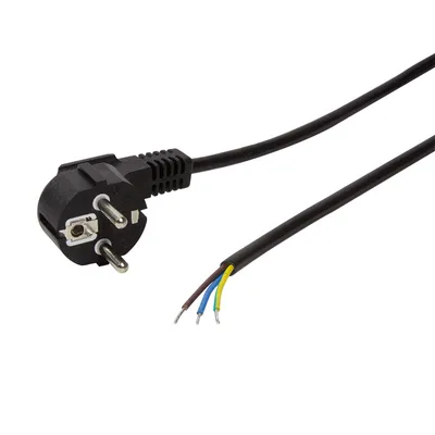 Obrázok produktu pre LogiLink CP135 Napájací kábel s uzemňovacím kontaktom LogiLink s otvoreným koncom kábla