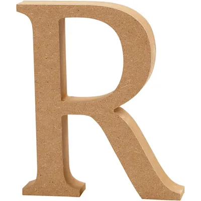 Zdjęcie produktu dla Creativ Company Litera R MDF 13cm, 1 szt.
