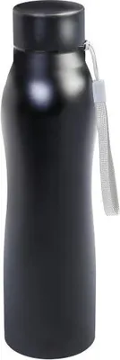 Produktbild von Trinkflasche, Edelst. schwarz,ca.1000 ml