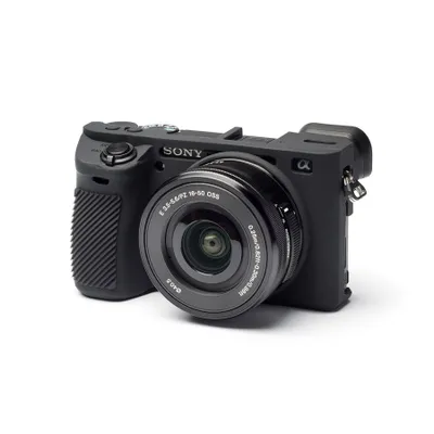 Image de Étui Easy Cover Reflex Silic Sony Alpha a6500 Noir