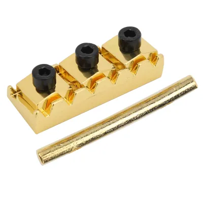 Imagen del producto de Tuerca de bloqueo para guitarra, sistema de fijación de cuerdas para guitarra, tuerca de bloqueo de cuerdas, tuerca de bloqueo de cuerdas de aleación de zinc, fijador de cuerdas metálico para guitarra, accesorio para guitarra