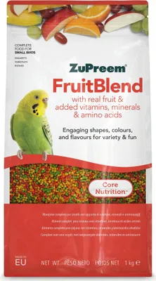 Produktbild von ZuPreem Multifrucht Vogelfutter für kleine Vögel mit Früchten und Vitaminen - 1 kg