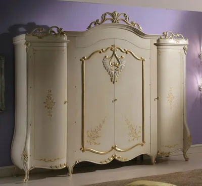 Immagine prodotto di Casa Padrino - Armadio barocco per la camera da letto crema/oro - Sontuoso armadio in stile barocco - Mobili per la camera da letto in stile barocco - Nobili e sontuosi - Qualità - Italy