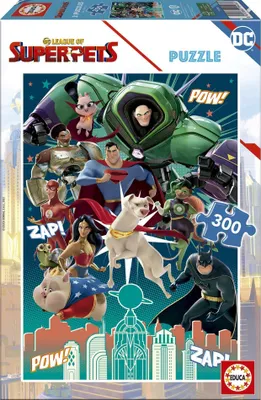 Zdjęcie produktu dla EDUCA Puzzle DC Liga Zwierzaków 300 elementów