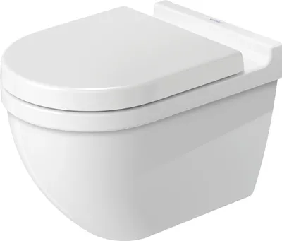 Immagine prodotto di WC suspendu Duravit Starck 3 540mm WC à évacuation verticale, fixation cachée, blanc, 22250900001, 22250900001