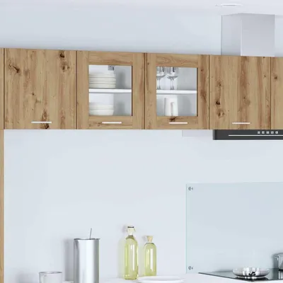 Produktbild von "Schlussverkauf" Hängeschrank Küche - moderne Küchenschrank - 1 pc - Artisan-Eiche 40x31x40 cm Holzwerkstoff  C10110
