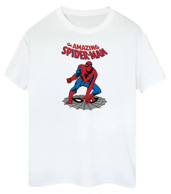 Produktbild von The Amazing Spider-Man - T-Shirt für Herren, Baumwolle BI57092 (3XL) (Weiß), KI-generiertes Bild