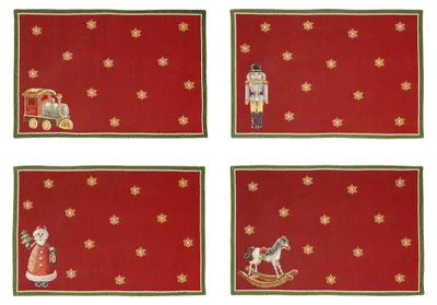 Immagine prodotto di Villeroy & Boch Toy's Delight Jubil.Gob.Platzset 4tlg Set 3 Stück - Art.-Nr. 14-8585-6119 - EAN 4057743196305