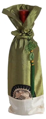 Produktbild von 07 Weinflaschen Beutel 1 Stk Weinkleid Weintüte Flaschentüte Geschenktüte
