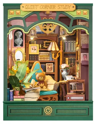 Zdjęcie produktu dla Puzzle 3D Kąt do nauki Quiet Corner, RoLife, 185 elementów