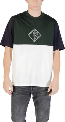 Obrázok produktu pre Armani Exchange Pánske tričko Green Short Sleeve Bavlna : veľkosť - M Veľkosť: M