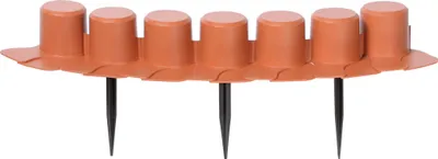 Obrázek produktu pro Prosperplast Plastový obrubník Palisáda 4,05 m, 60 mm - Barva: Terakota IPAL7-R624