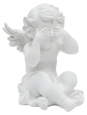 Produktbild von Dekorativer engel, h. 23 cm, weiß  - Atmosphera créateur d'intérieur