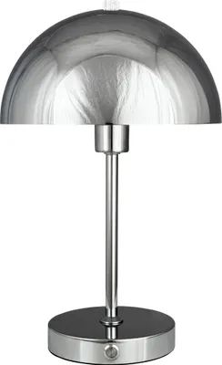 Produktbild von Tischlampe, Kabellos Dimmbar Tischleuchte, Led Tischleuchte Metall, Leselampe, USB Wiederaufladbare, Stockholm Chrom