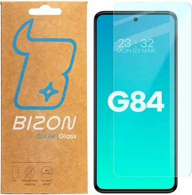 Produktbild von Bizon Gehärtetes Glas Hartglas Schützglas Handyglas für Motorola Moto G84