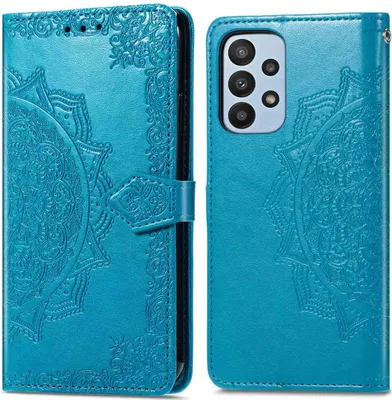Image de imoshion Bibliothèque Mandala pour le Samsung Galaxy A23 (5G) - Turquoise