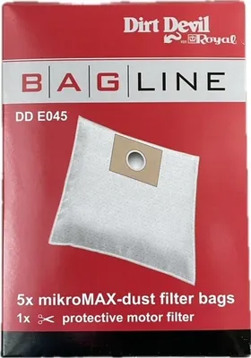 Produktbild von Dirt Devil 7010022, Schwarz, Weiß, M1565, M1565-0, M1565-1, M1565-2, M1565-3, M1565-4, M1565-5, M1565-6, M1565-7, M1565-8, M1565-9,..., 5 Stück(e)