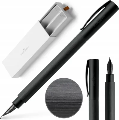 Immagine prodotto di Stilografica Faber-Castell Ambition All Black - pennino M - nero