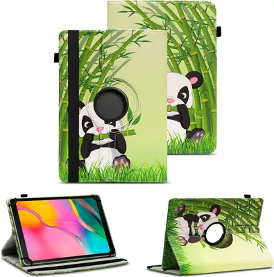 Produktbild von Tablet Tasche für Samsung Galaxy Tab A 10.1 2019 Hülle Schutzhülle 360° DrehbarFarben:Motiv 11