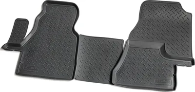 Zdjęcie produktu dla gumowe dywaniki podłogowe 3D do Mercedes-Benz Sprinter W901 - W905 | 2000-2006 | z obramowaniem