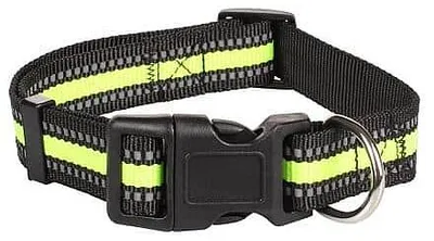 Image de Collier à clic pour chiens vert taille M