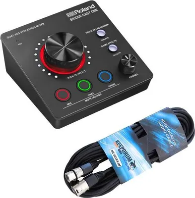 Obrázok produktu pre Roland Streaming Mixer Bridge Cast One mit XLR-Kabel