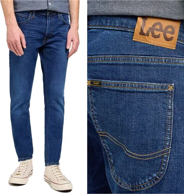 Immagine prodotto di LEE, Jeanshosen da uomo, Slim fit, LUKE, W33 L34, Blau, Jeans, baggyjeans, buggy