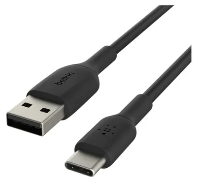 Obrázok produktu pre Belkin CAB001BT2MBK, 2 m, USB A, USB C, Čierna