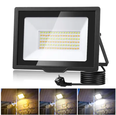 LED-Außenstrahler 50W dimmbar 5000lm IP65 wasserdicht