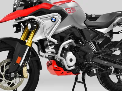 Obrázek produktu pro Sada nárazníků ZIEGER kompatibilní s BMW G 310 GS stříbrná
