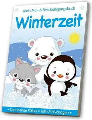 Produktbild von Malbuch Winterzeit