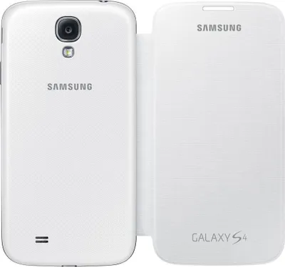 Obrázek produktu pro Originální pouzdro Samsung Galaxy S4 Flip Cover Shell Case EF-FI950 White