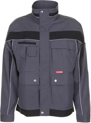 Produktbild von Größe 48 Herren Planam Plaline Bundjacke schiefer schwarz Modell 2506