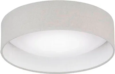 Produktbild von FHL Linus LED Deckenleuchte Leinen 40cm 20W dimmbar hellgrau 821299