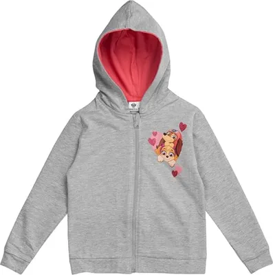 Produktbild von Paw Patrol Sweatjacke für Mädchen – Kapuzenpullover mit Reißverschluss Hoodie für Kinder 98/104