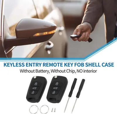 Image de Coque De Clé De Remplacement À 3 Boutons Pour Télécommande Sans Clé Pour Hyundai I20 I30 I35 Ix20 Ix35 Et Pour Kia Ceed Soul Sportage