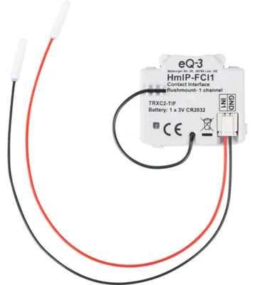 Image de Homematic IP 153489A0 émetteur de maison intelligente Sans fil Mural RF sans fil