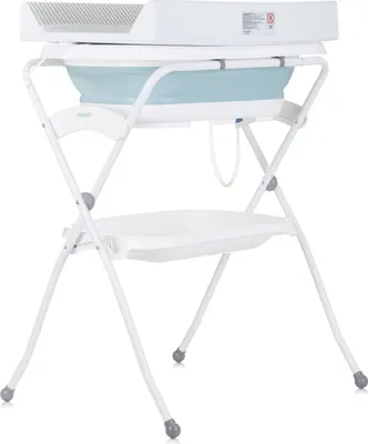 Immagine prodotto di CHIPOLINO Vaschetta fasciatoio con fasciatoio e supporto Fiore Blue